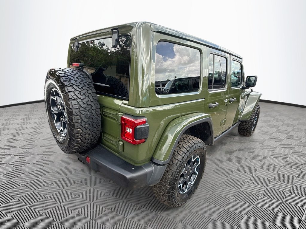 Certified 2023 Jeep Wrangler Unlimited Rubicon 4xe w/ Steel Bumper Group AWD/4WD image 6