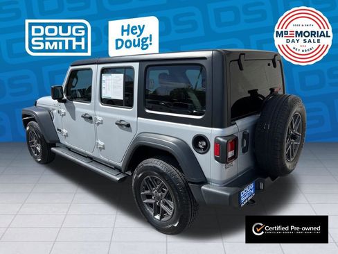 Certified 2024 Jeep Wrangler Unlimited Sport AWD/4WD image 5