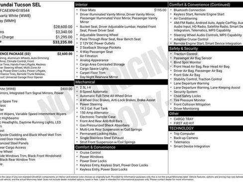 Used 2022 Hyundai Tucson SEL w/ Convenience Package image 15