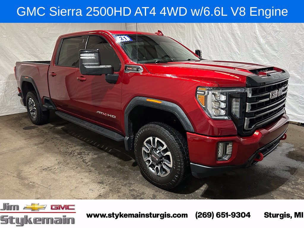 Used 2021 GMC Sierra 2500 AT4 w/ Gooseneck/5TH Wheel Package AWD/4WD image 1