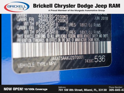 Used 2018 Mitsubishi Eclipse Cross SE image 33