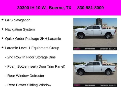Used 2024 RAM 2500 Laramie w/ Safety Group AWD/4WD image 10