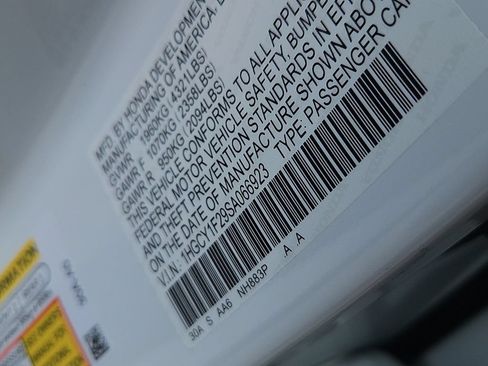 Certified 2025 Honda Accord LX image 14