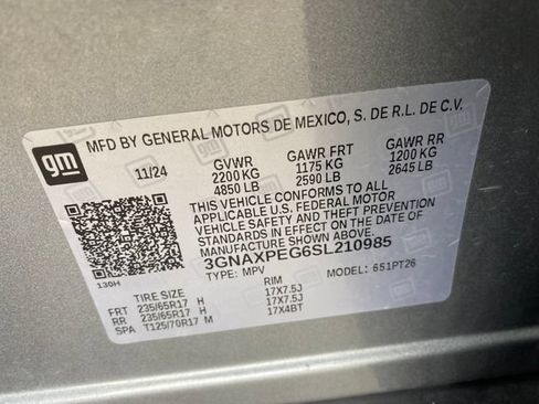 Certified 2025 Chevrolet Equinox LT w/ Convenience Package II AWD/4WD image 26