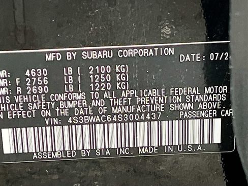 Used 2025 Subaru Legacy Premium AWD/4WD image 32