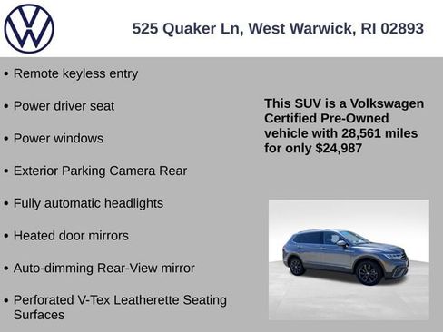 Certified 2023 Volkswagen Tiguan SE AWD/4WD image 13