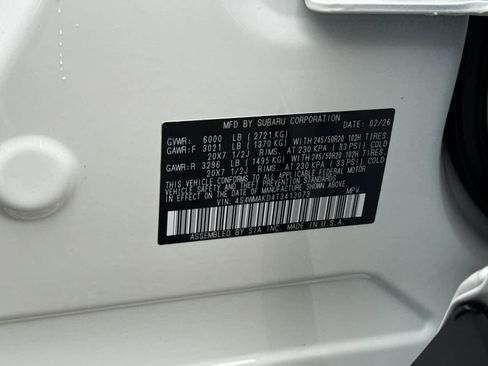 New 2026 Subaru Ascent Touring image 28