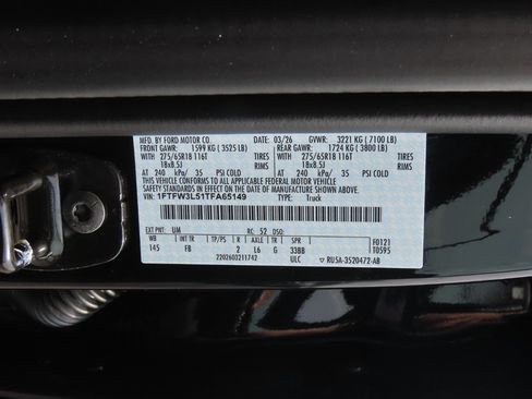New 2026 Ford F150 XLT w/ Equipment Group 302A MID AWD/4WD image 32
