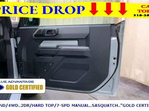 Certified 2022 Ford Bronco Big Bend w/ Sasquatch Package image 12