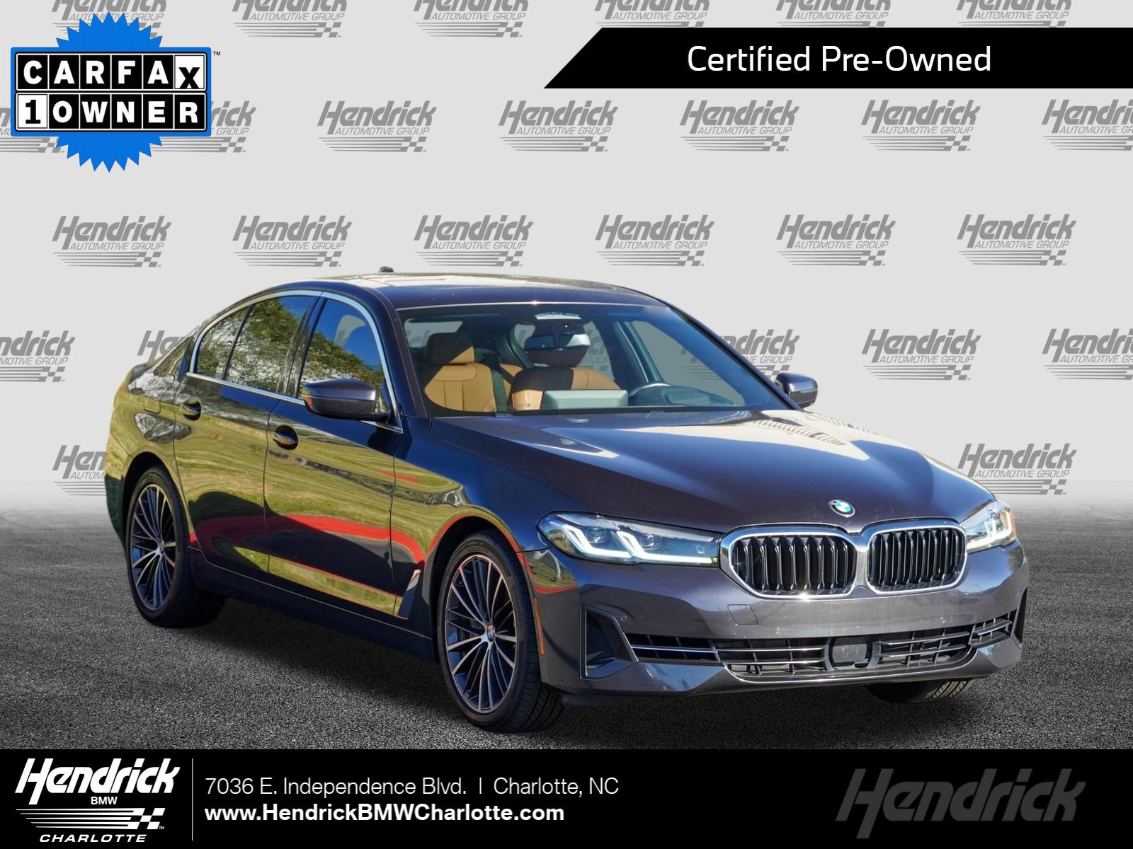 Certified 2023 BMW 540i xDrive w/ Premium Package AWD/4WD image 1