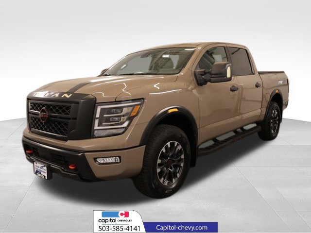 Used 2023 Nissan Titan PRO-4X w/ Off Road Protection Package AWD/4WD image 7