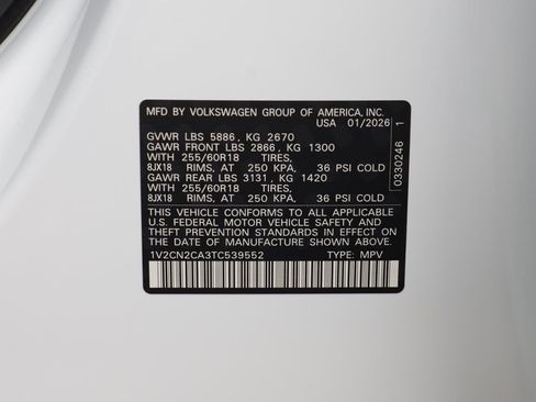 New 2026 Volkswagen Atlas Peak Edition image 24
