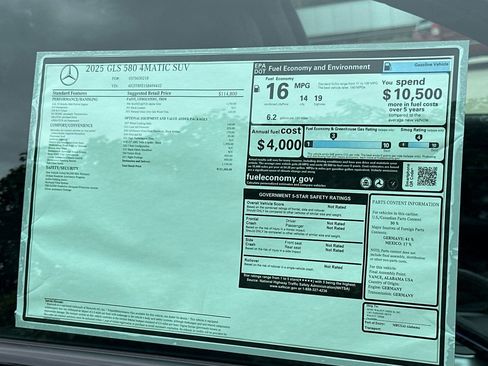 New 2025 Mercedes-Benz GLS 580 4MATIC image 31