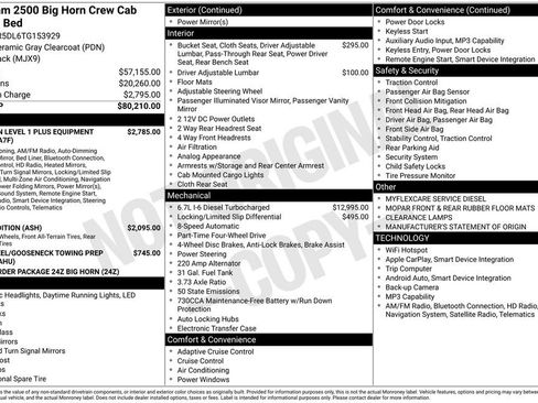 New 2026 RAM 2500 Big Horn AWD/4WD image 9