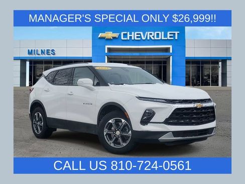 Certified 2023 Chevrolet Blazer LT w/ LPO, Floor Liner Package image 1
