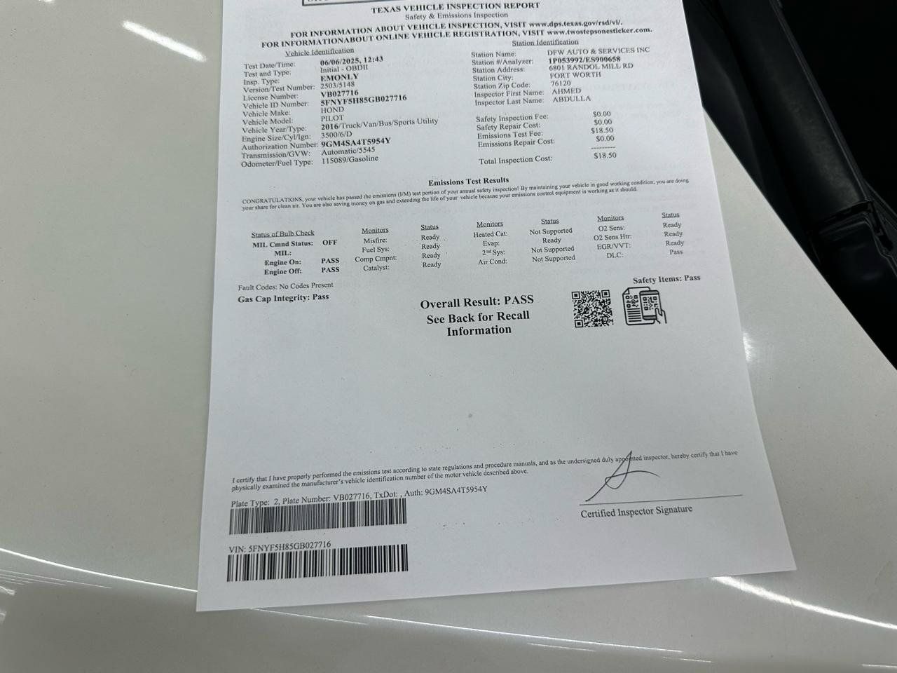 Used 2016 Honda Pilot EX-L image 47
