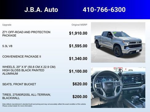 Certified 2024 Chevrolet Silverado 1500 RST AWD/4WD image 5