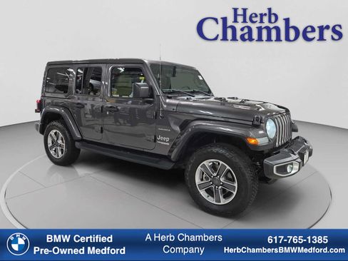 Used 2019 Jeep Wrangler Unlimited Sahara AWD/4WD image 1