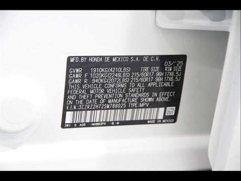 Used 2025 Honda HR-V EX-L image 21