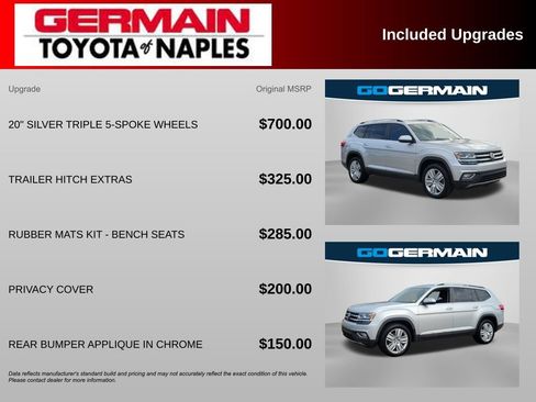 Used 2019 Volkswagen Atlas SEL AWD/4WD image 36