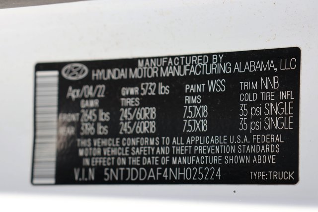 Used 2022 Hyundai Santa Cruz SEL Premium AWD/4WD image 16