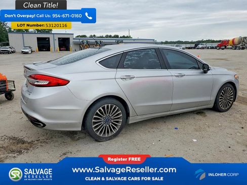 Used 2018 Ford Fusion Titanium AWD/4WD image 4