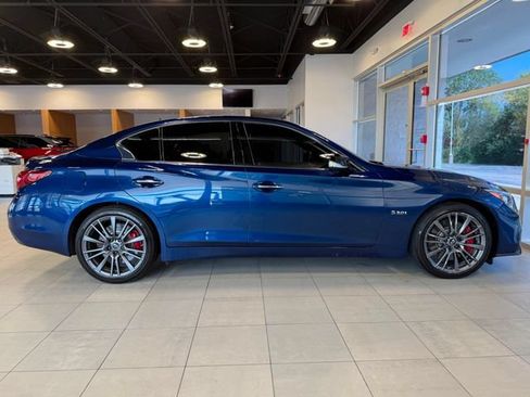 Used 2019 INFINITI Q50 Red Sport 400 w/ Sensory Package AWD/4WD image 15