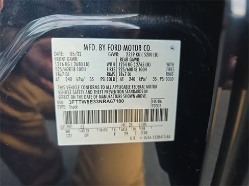 Used 2022 Ford Maverick Lariat w/ Lariat Luxury Package image 38