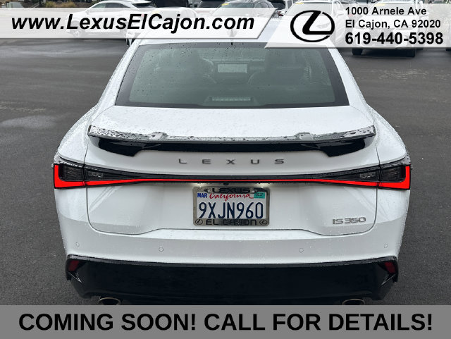 Certified 2026 Lexus IS 350 F Sport RWD image 5