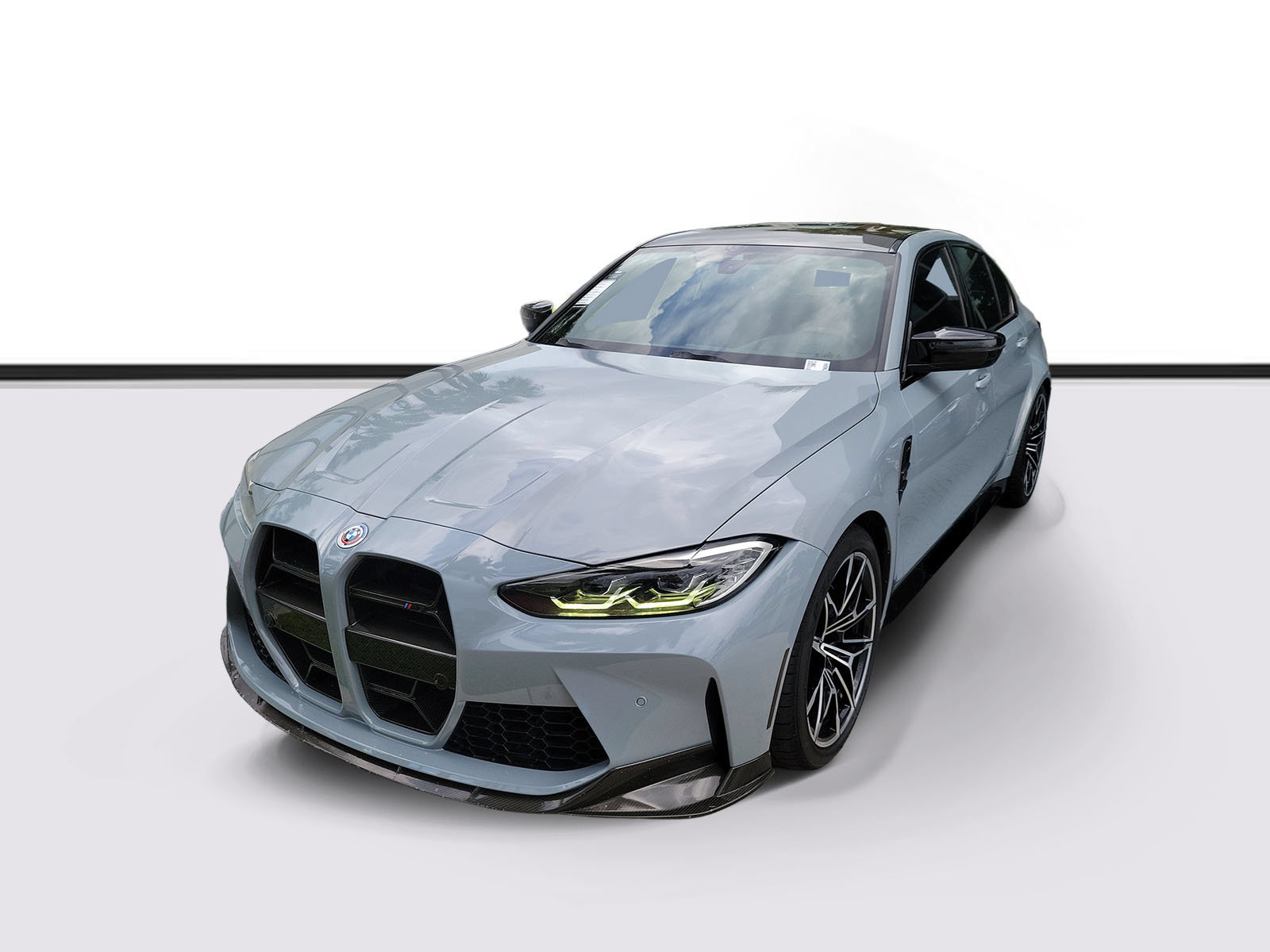 Used 2022 BMW M3 Competition w/ Executive Package RWD image 2