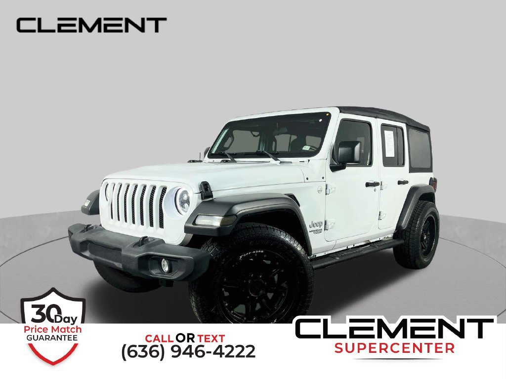 Used 2019 Jeep Wrangler Unlimited Sport S AWD/4WD 360° Tour