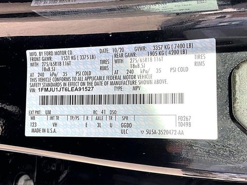 Certified 2020 Ford Expedition XLT w/ Equipment Group 202A image 32