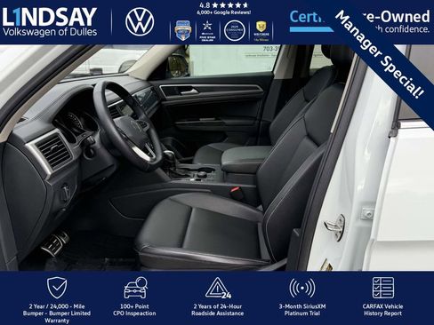 Certified 2021 Volkswagen Atlas SE w/ Panoramic Sunroof Package image 11