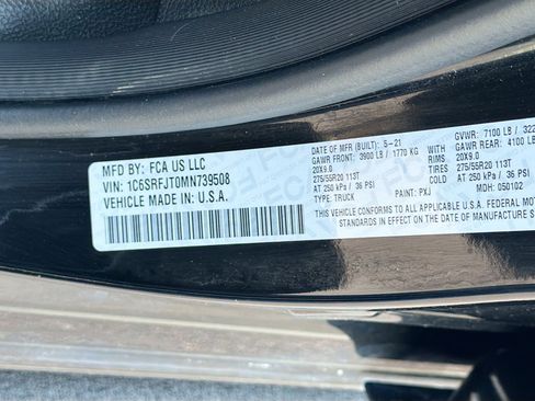 Used 2021 RAM 1500 Laramie AWD/4WD image 12