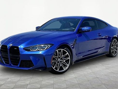 Used 2023 BMW M4 Coupe w/ Executive Package RWD image 1