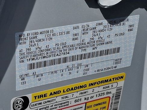 New 2026 Ford Expedition Platinum image 10