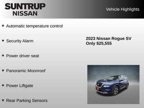 Used 2023 Nissan Rogue SV w/ SV Premium B Package AWD/4WD image 16