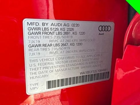 Used 2020 Audi Q3 2.0T Premium Plus w/ Premium Plus Package AWD/4WD image 5