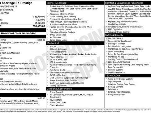 Used 2023 Kia Sportage SX FWD image 40