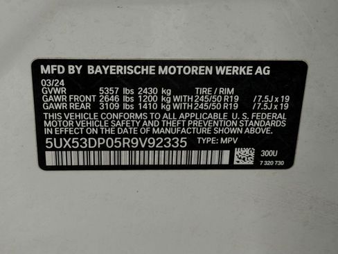 Used 2024 BMW X3 xDrive30i w/ Premium Package AWD/4WD image 20
