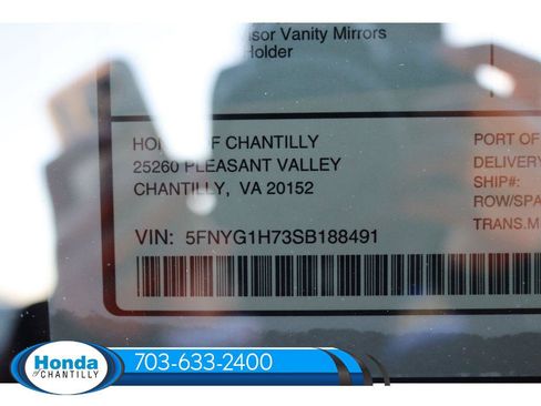 New 2025 Honda Pilot Touring image 38