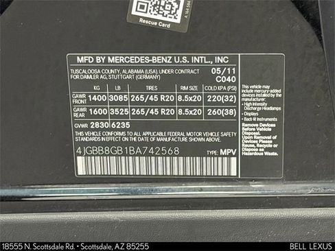 Used 2011 Mercedes-Benz ML 350 4MATIC image 30