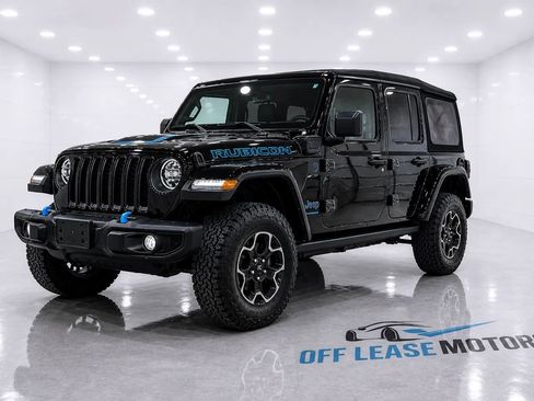 Used 2023 Jeep Wrangler Unlimited Rubicon 4xe w/ Steel Bumper Group AWD/4WD image 1