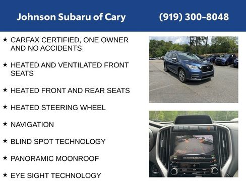 Used 2021 Subaru Ascent Touring w/ Popular Package #2 AWD/4WD image 6
