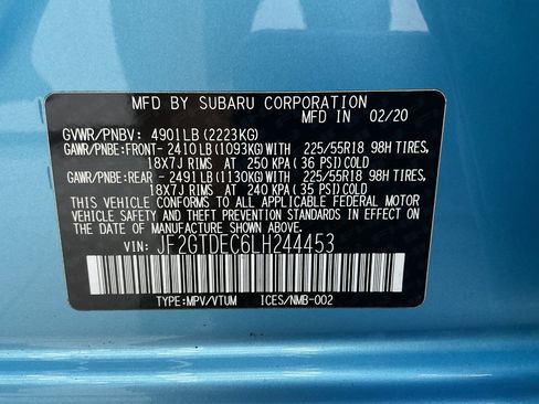 Used 2020 Subaru Crosstrek Hybrid AWD/4WD image 49