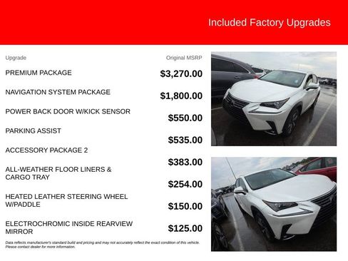 Used 2018 Lexus NX 300 AWD w/ Premium Package image 5