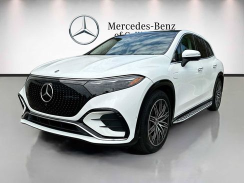 Used 2023 Mercedes-Benz EQS 580 4MATIC SUV w/ Exclusive Trim Package image 1