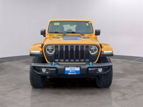 Used 2021 Jeep Wrangler Unlimited Rubicon 4xe w/ Steel Bumper Group image 2