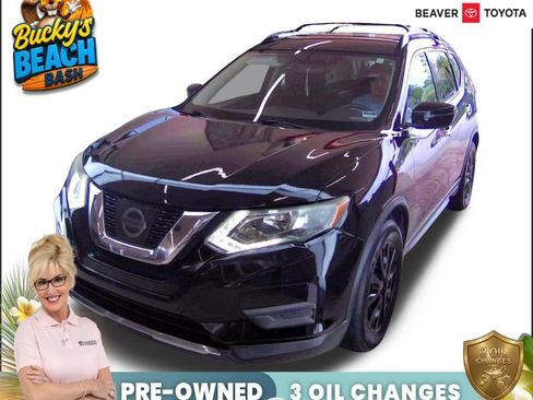 Used 2017 Nissan Rogue SV w/ Midnight Edition FWD image 1