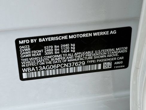 Certified 2023 BMW 530e w/ Premium Package RWD image 38